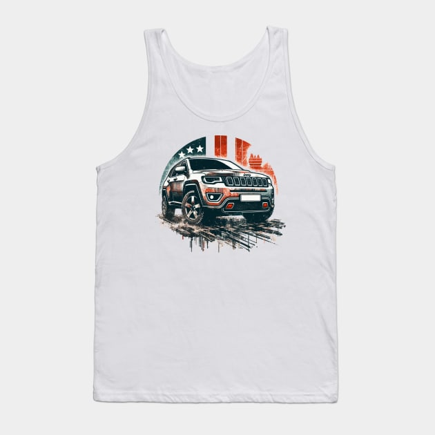 Jeep Compass Tank Top by Vehicles-Art